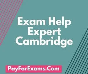 Exam Help Expert Cambridge